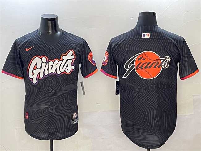 Men's San Francisco Giants Team Big Logo Anthracite 2025 City Connect Limited Stitched Jersey,We sell and wholesale Men's San Francisco Giants Team Big Logo Anthracite 2025 City Connect Limited Stitched Jersey on line form chian!